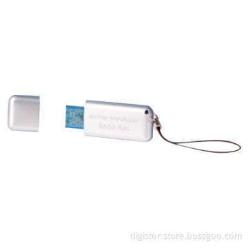 Slim line USB flash drive, 1-16GB, customized customer's logo